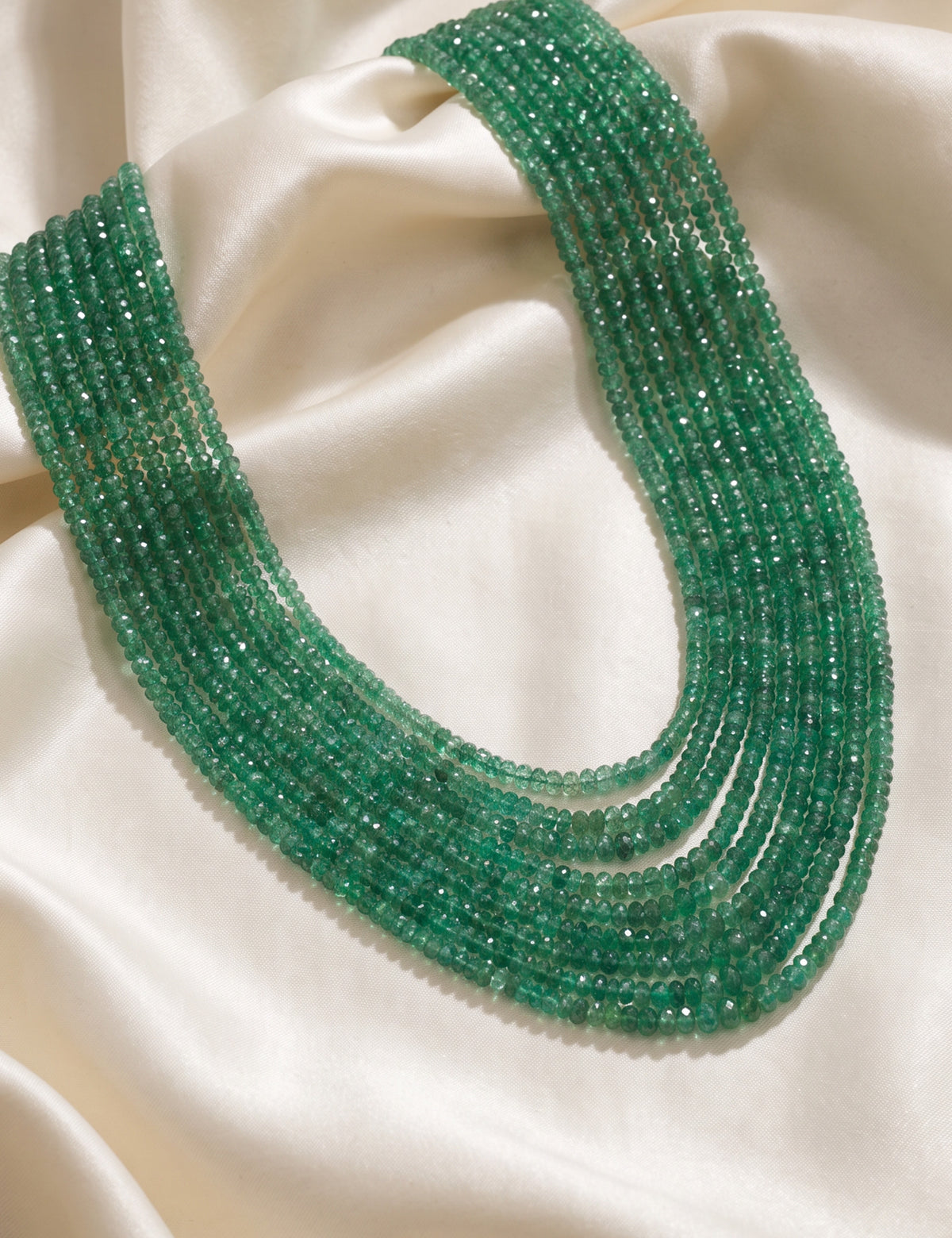 Emerald Beads Necklace