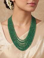 Emerald Beads Necklace