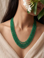 Emerald Beads Necklace