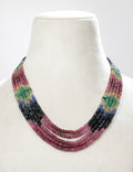 Multi Rainbow Beads Necklace
