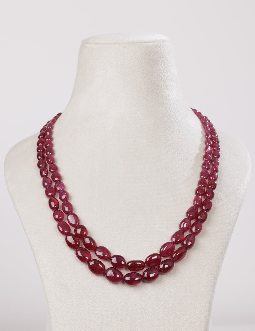 Ruby Beads Necklace