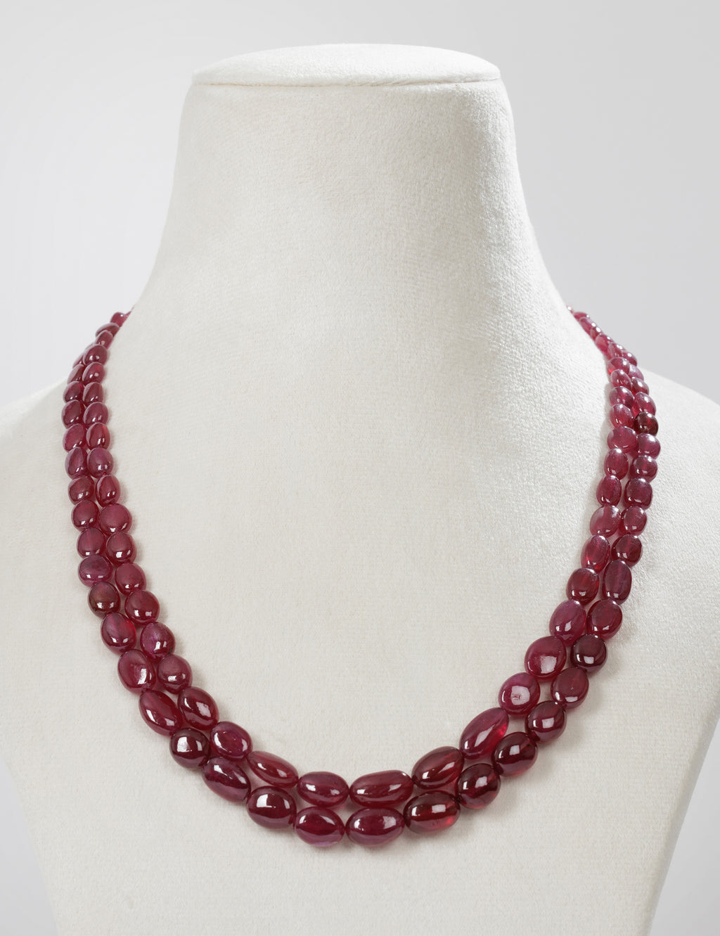 Ruby Beads (Mani) Necklace