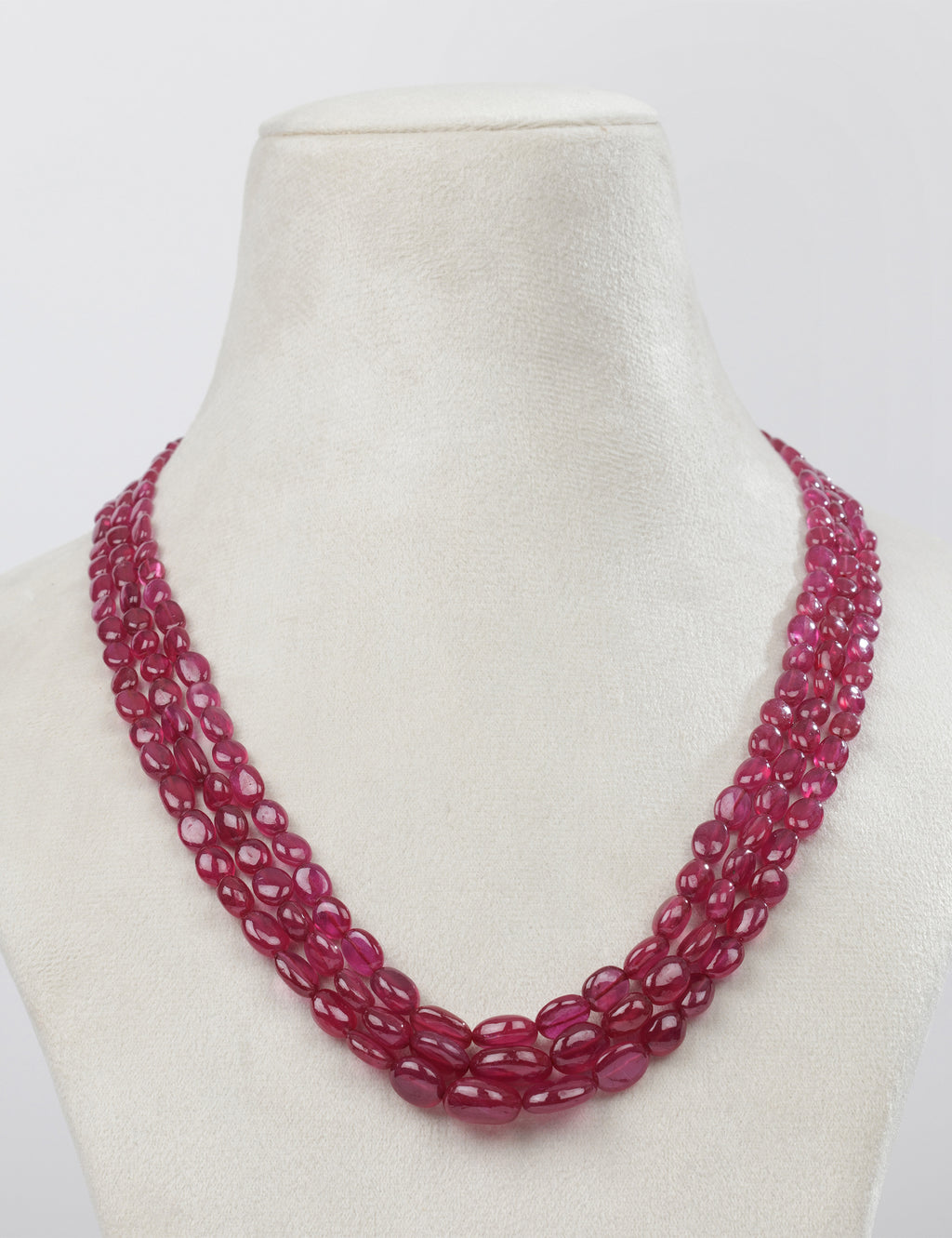 Ruby Beads Necklace