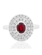 Ruby and Diamond Ring