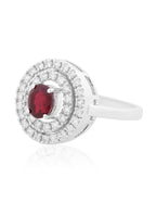Ruby and Diamond Ring
