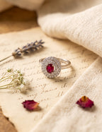 Ruby and Diamond Ring