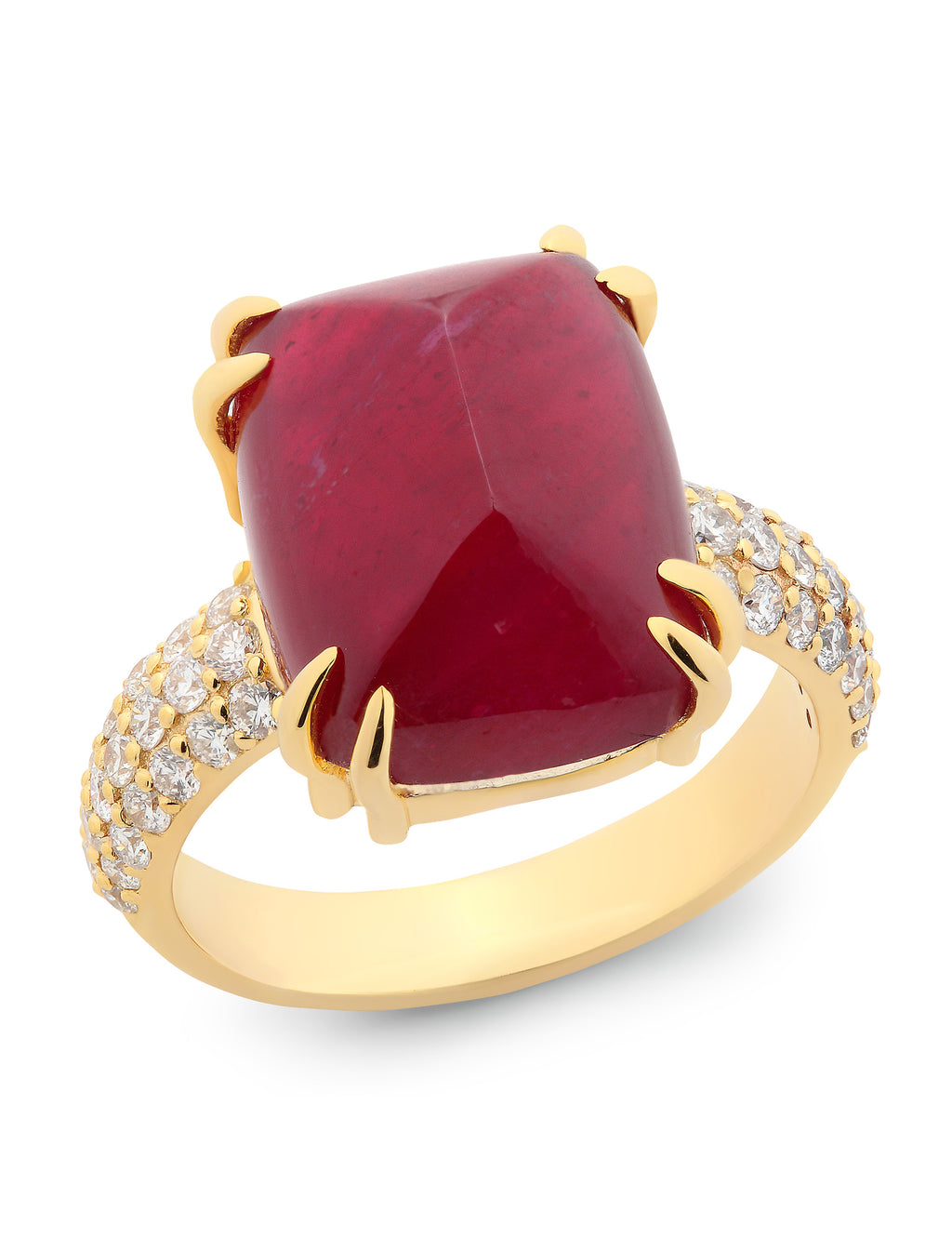 Ruby and Diamond Ring