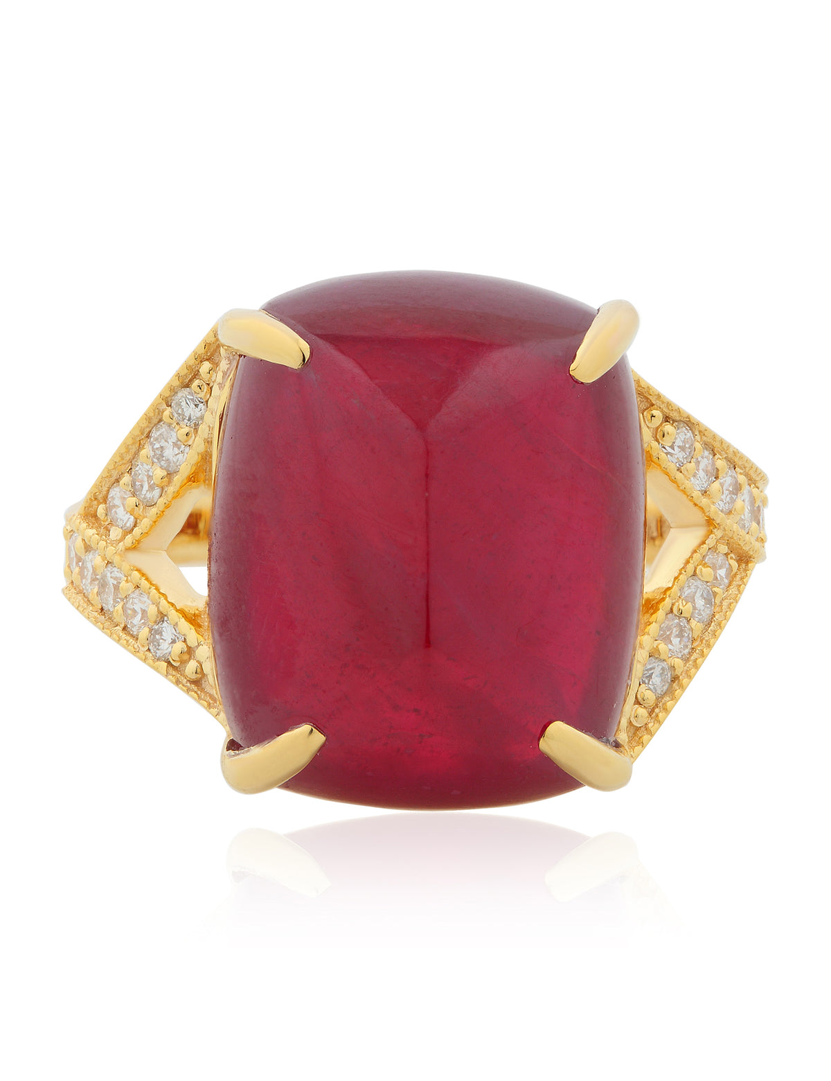 Ruby and Diamond Ring