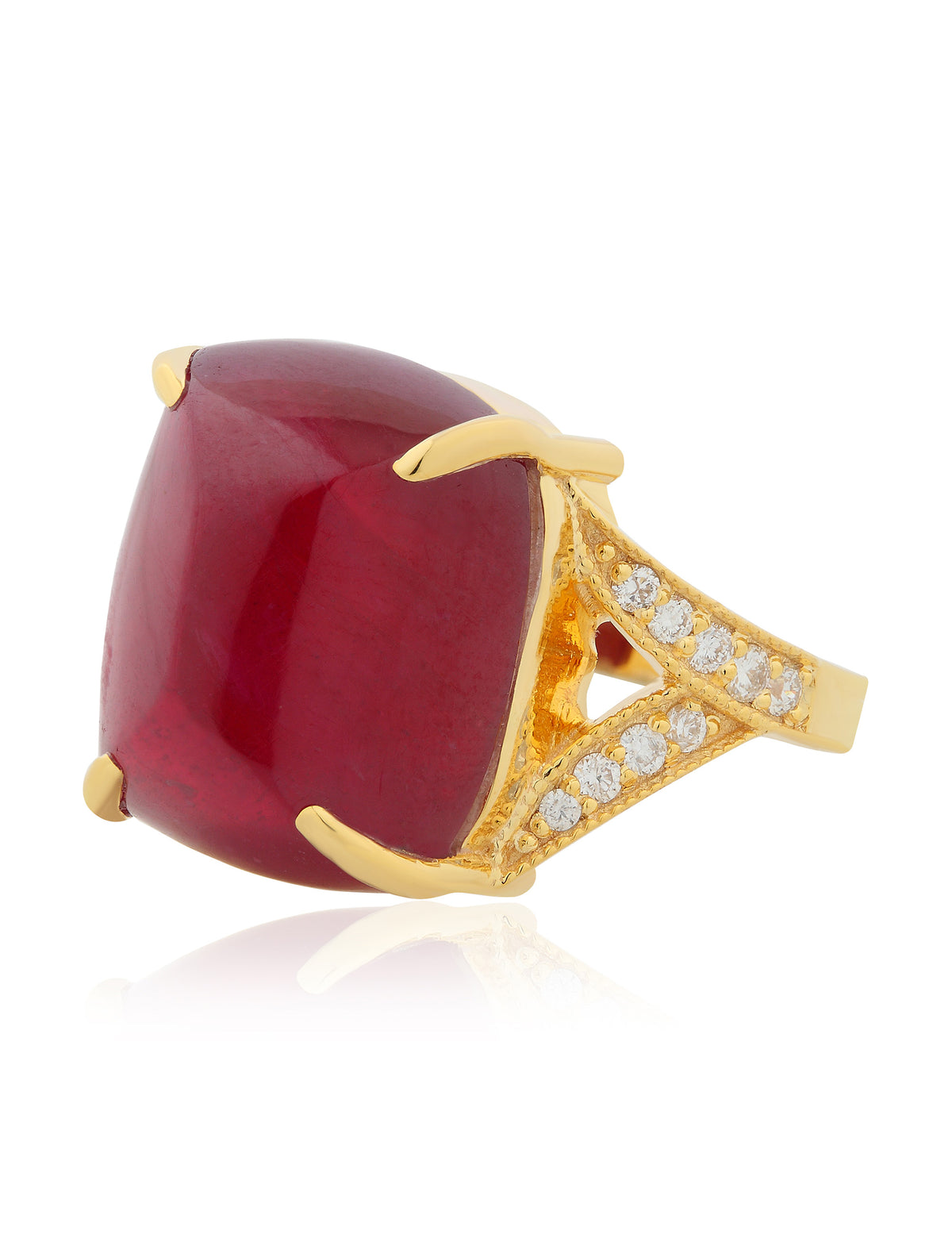 Ruby and Diamond Ring