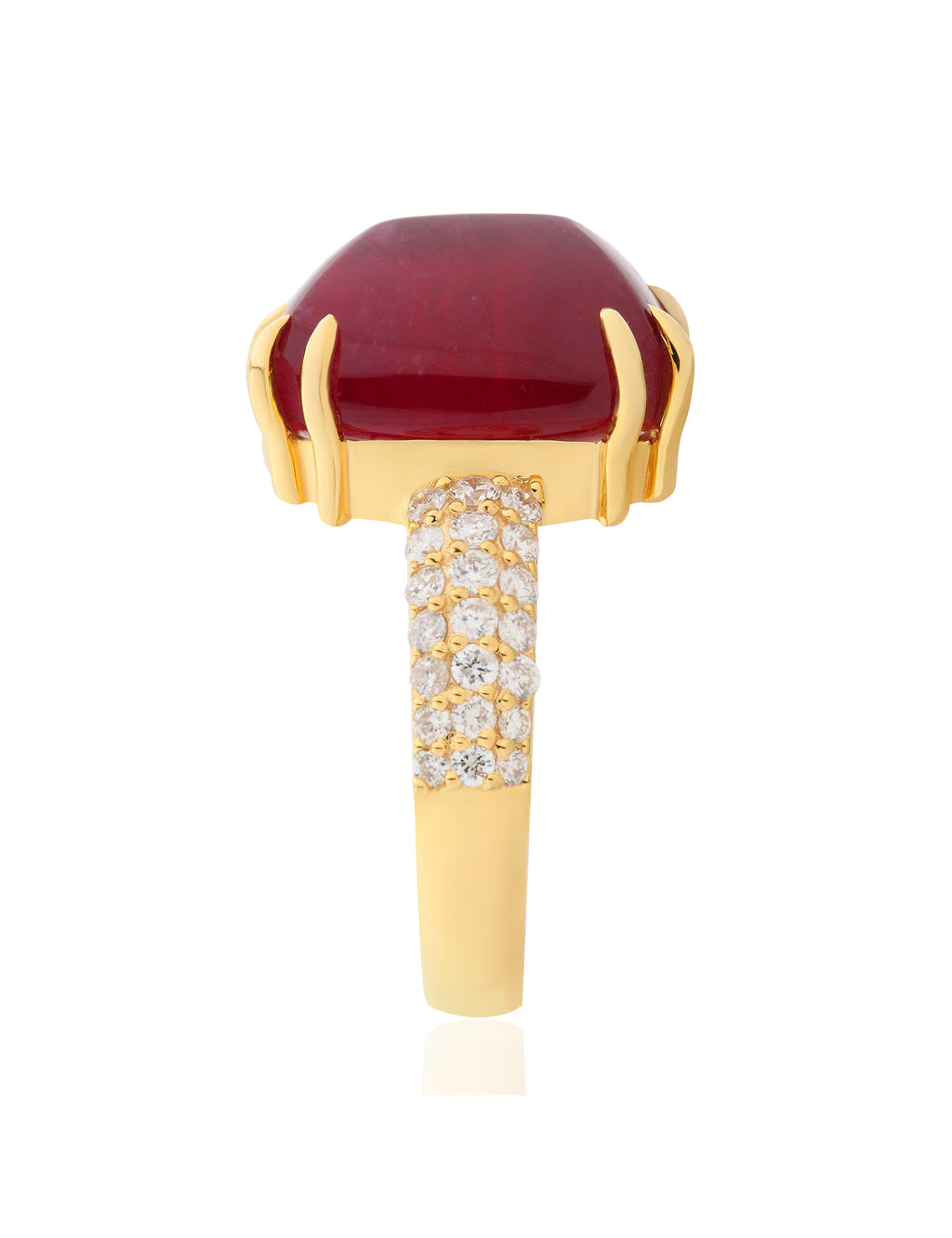 Ruby and Diamond Ring