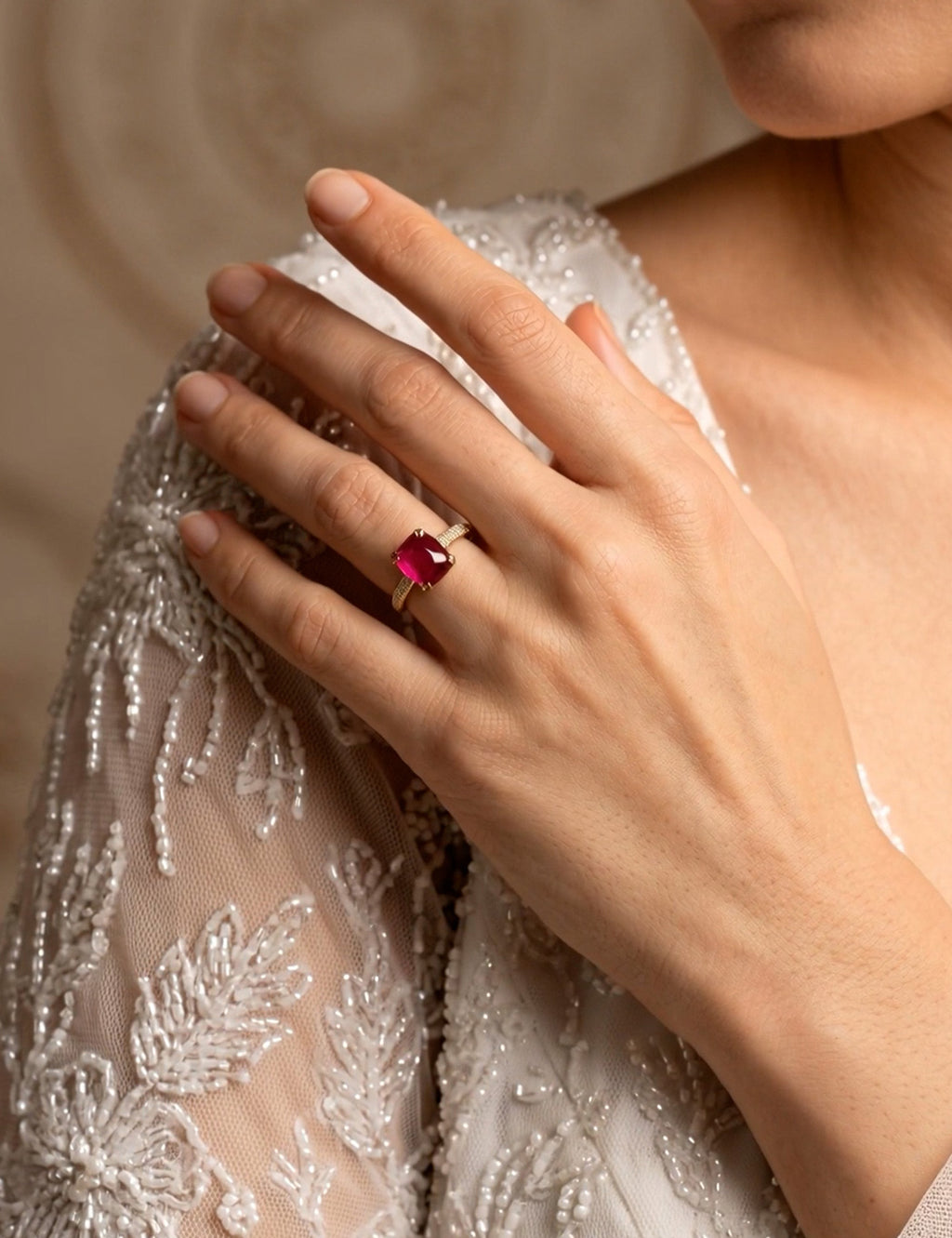 Ruby and Diamond Ring