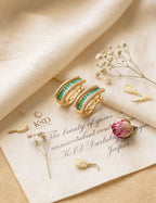 Emerald and Diamond Earring