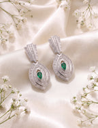 Emerald and Diamond Earring