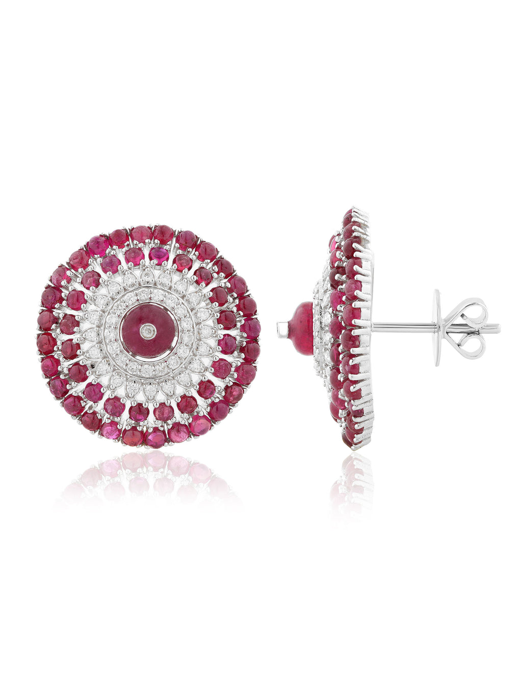 Emerald & Diamond Earrings