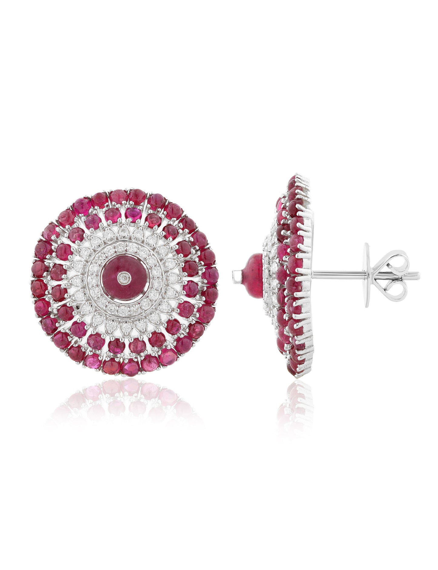 Emerald & Diamond Earrings