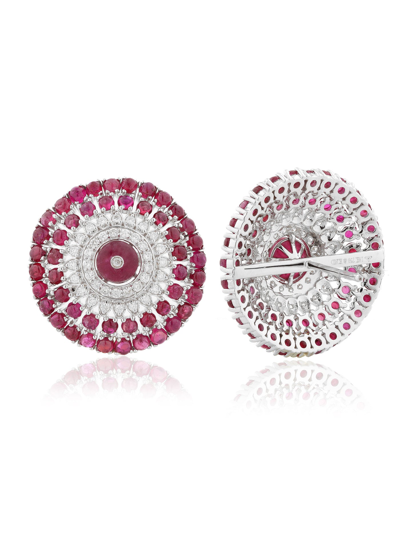Emerald & Diamond Earrings