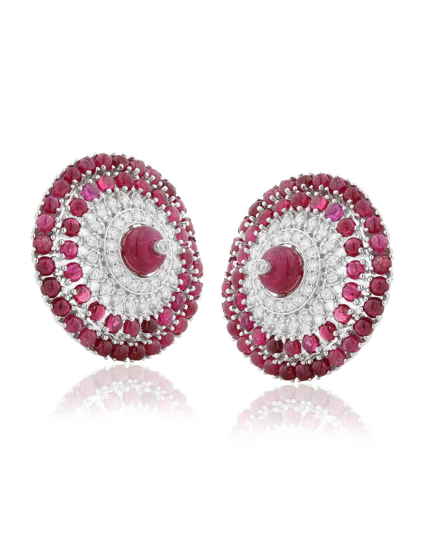 Emerald & Diamond Earrings